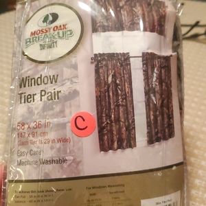 Mossy oak curtains